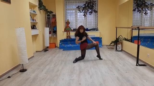 Весь партерный танец. Юлия Маколкина. Студия "Аэлита-арт"