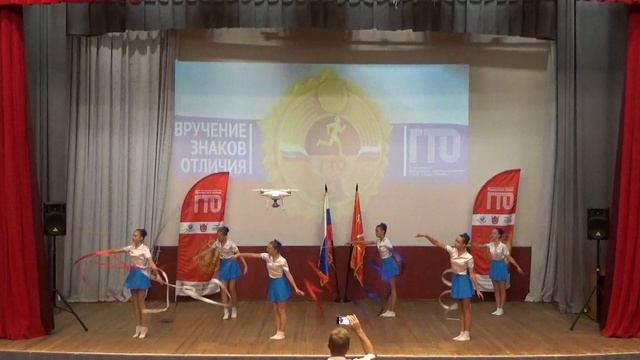 "Олимпийские надежды", награждение знаком ГТО школьников Приморского района 2019