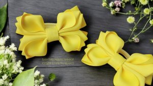 Бантики из ленты 2.5 см🎀🎀 МК от Юлии Стрельченко