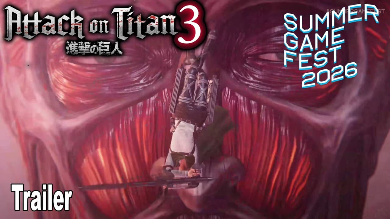 Attack on Titan 3 Reveal Trailer | Summer Game Fest 2026 смотреть онлайн