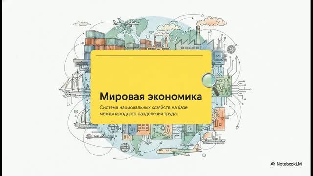 География 10 класс 26 Мировая экономика состав, динамика, глобализация