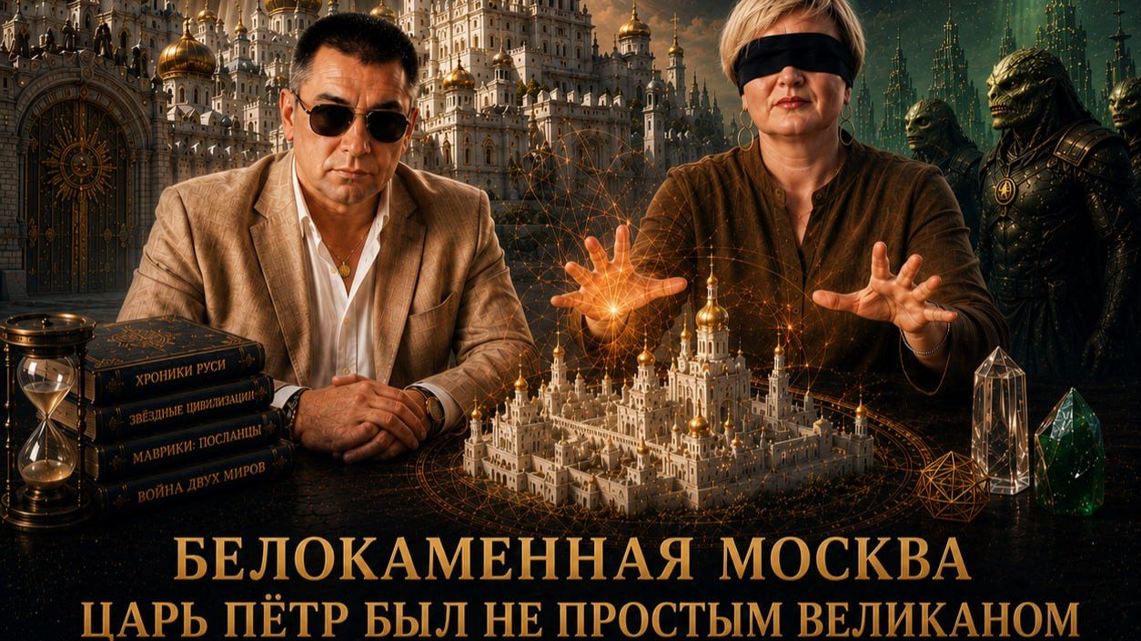 БЕЛОКАМЕННАЯ МОСКВА ,ЦАРЬ ПЁТР БЫЛ МАРСИАНИНОМ , ВОЙНА ДВУХ МИРОВ  ИДЁТ  СЕЙЧАС