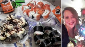 ГОТОВИМ СУШИ САМИ ДОМА! ОЧЕНЬ ВКУСНО ПОЛУЧИЛОСЬ!