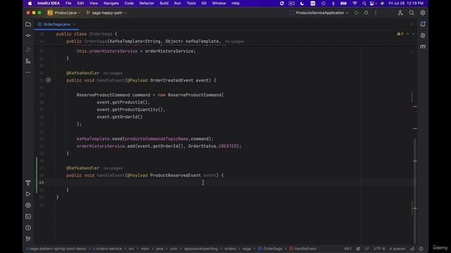 164 - Handle the ProductReservedEvent смотреть онлайн