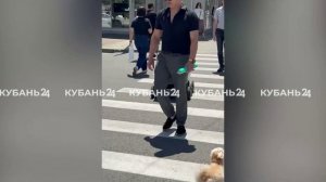 Робота-картографа заметили в Фестивальном микрорайоне Краснодара