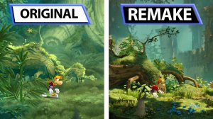 Rayman Legends Retold | Original vs Remake | Graphics Comparison