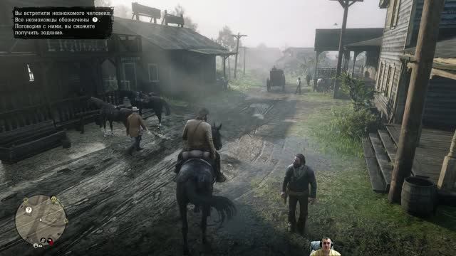 Игрофильм Red Dead Redemption 2 первый Поход за белой Лошадью 3 серия выживание на Диком западе