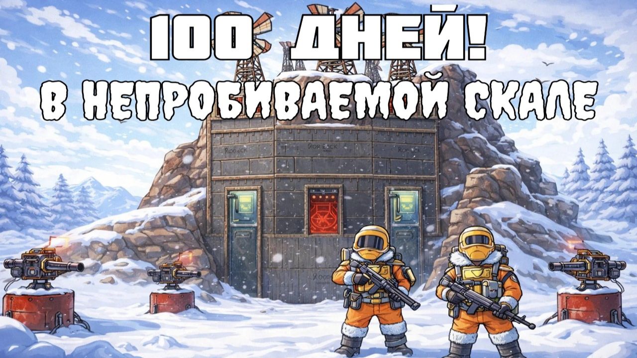 100 ДНЕЙ в НЕПРОБИВАЕМОЙ МВК СКАЛЕ | КЛАНЫ НЕ МОГУТ ЗАРЕЙДИТЬ ДУО в РАСТ/RUST - SOTKA смотреть онлайн