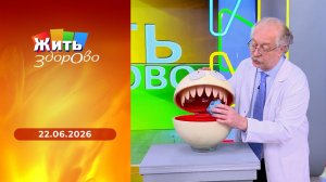 Жить здорово! Выпуск от 22.06.2026