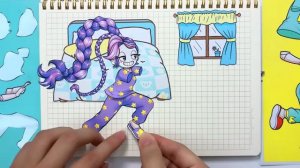 Лили Лавбрейдс В Пижаме - Poppy Playtime 5 Книжка-Наклейка Своими Руками