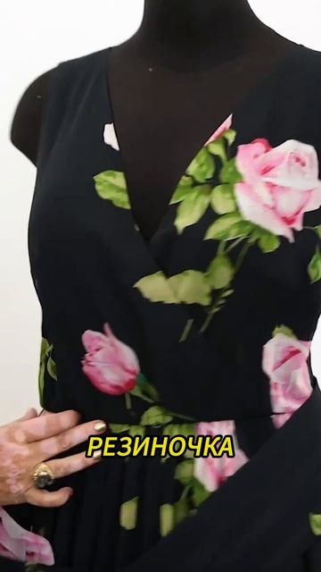 Чёрное платье из батиста ✨ Обзор нежной и элегантной модели