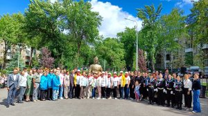 «Свеча памяти». «Сквер ветеранов». Песня «Журавли«22.06.26г