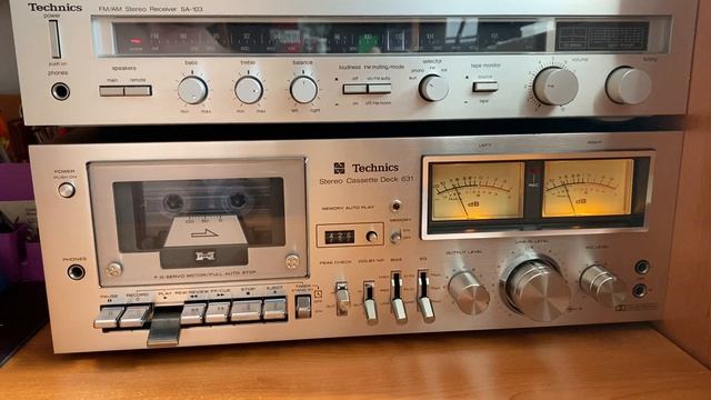 Technics RS-631 первое включение. смотреть онлайн