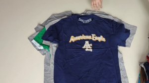 Лот 596 СТОК Футболки Мужские American Eagle 1360р_кг 9,8кг 59ед