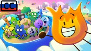 Вся история BFDI: в анимационном формате! Перевод на русском языке!