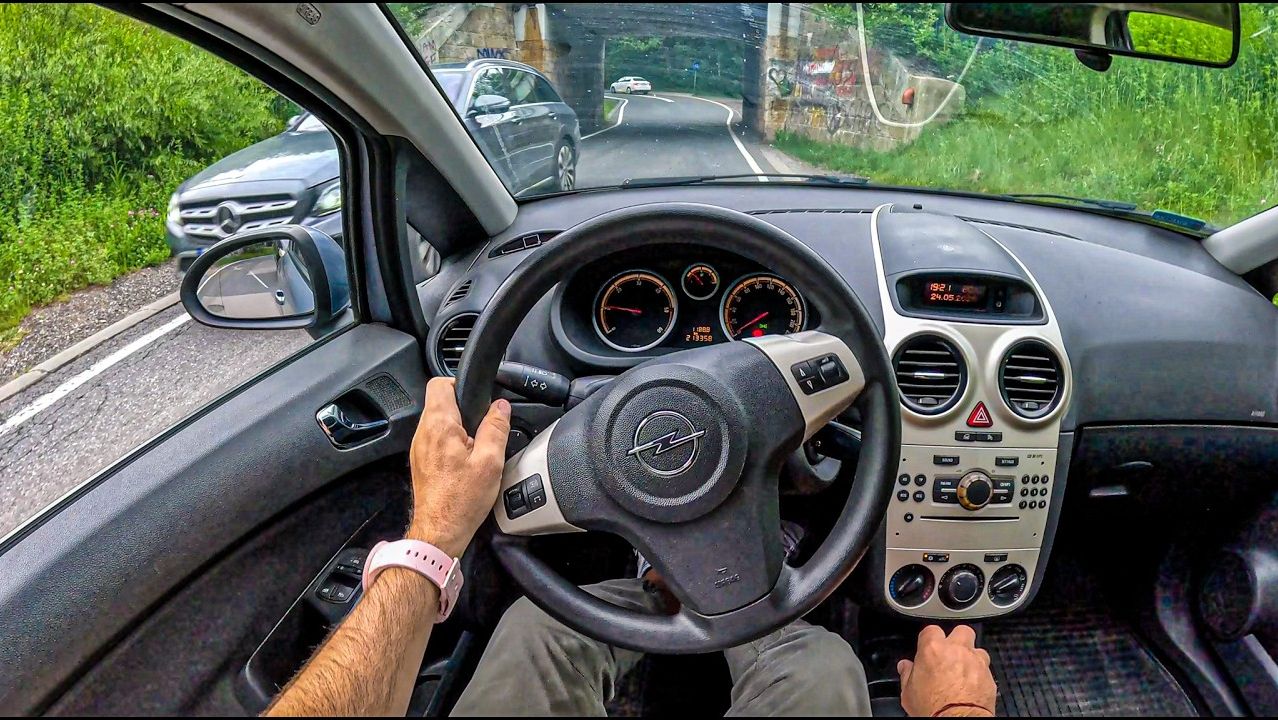2006 Opel Corsa D - ТЕСТ ДРАЙВ ОТ ПЕРВОГО ЛИЦА смотреть онлайн
