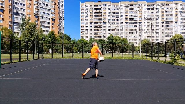 Упражнения с шаром Тайцзи (3)