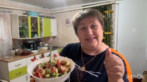 Готовлю свинину в горчично- соевом маринаде,салат и молочная лапша.Покупки, обзор.
