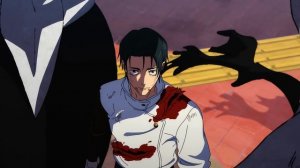 Юта против Рю против Уро [4K] Рику вызывают   Дзюдзюцу Кайсен 3 сезон 12 серия