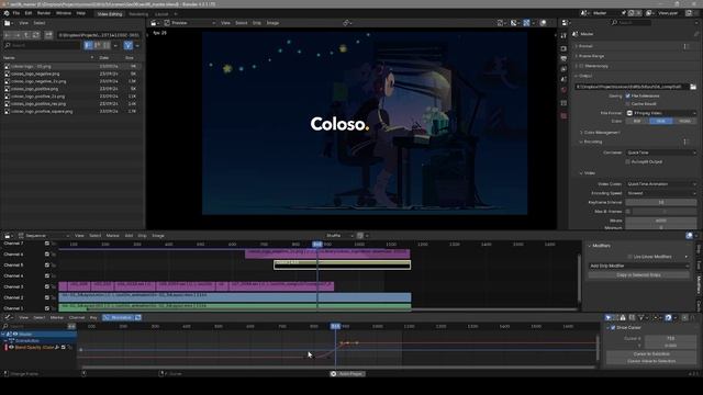Coloso - A to Z of NPR Animation in Blender 51-5. Composite Practice - 7 смотреть онлайн
