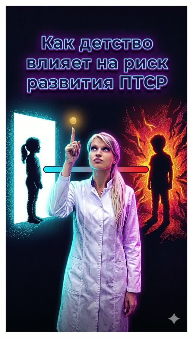 Как детство влияет на риск развития ПТСР