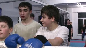 Спортивная Ингушетия. Тренировка по боксу