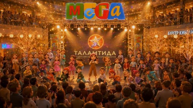 ТАЛАНТИДА всероссийское шоу талантов в ТРЦ МЕГА