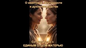 О квантовой запутанности и духовном родстве