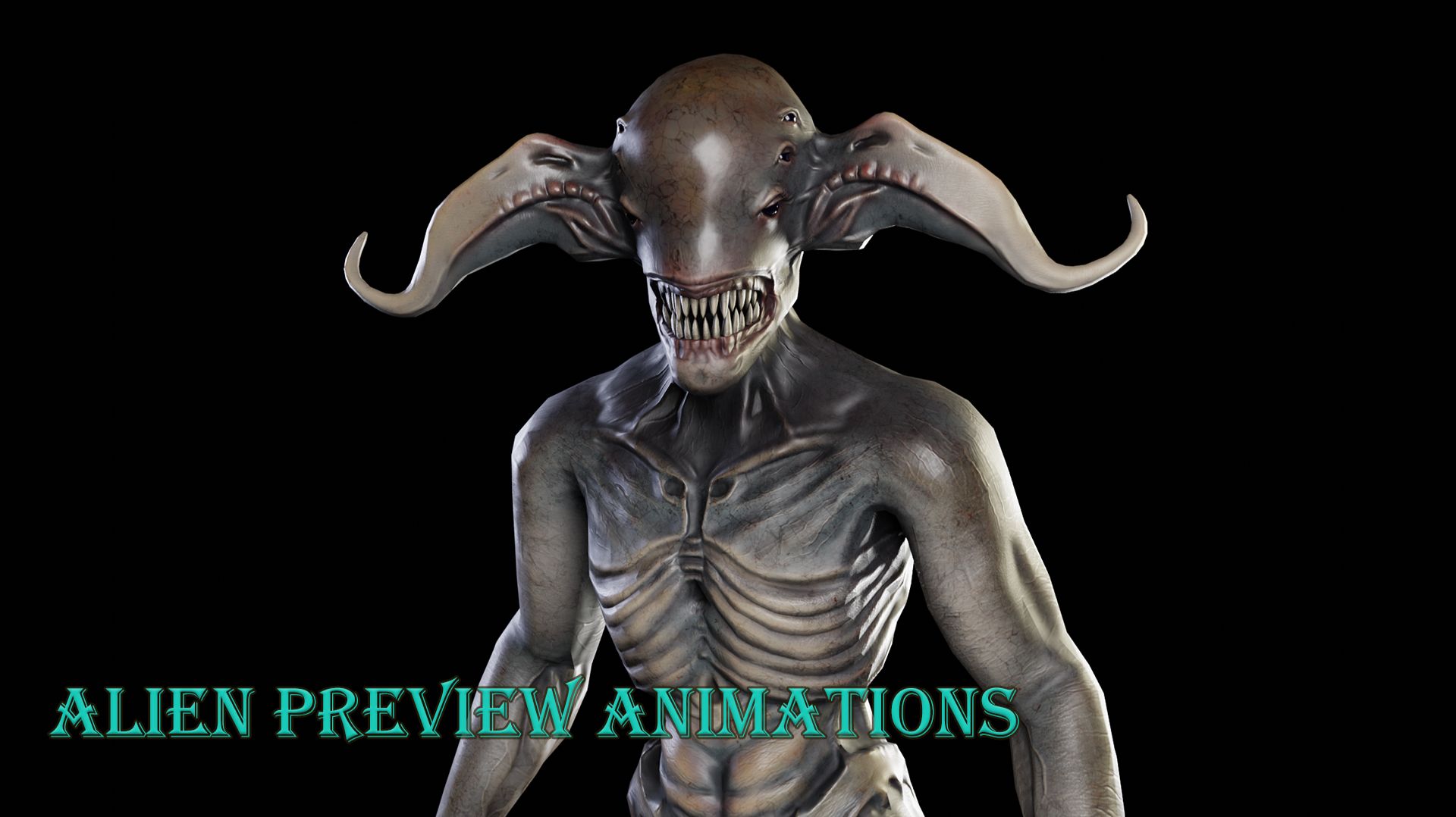 Alien - Presentation video 3D-model смотреть онлайн