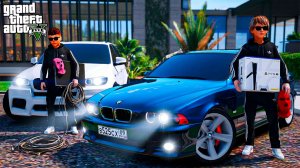 СЕРЕГА И ВИТЯ ОПЕР ОГРАБИЛИ ДОМ МАЖОРА! ЗАБРАЛ СВОЮ BMW M5 E39! ПОГОНЯ ОТ ВОРА! ШКОЛЬНЫЕ БУДНИ ГТА 5
