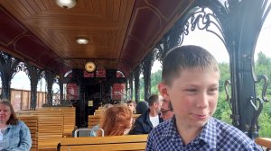 «Уральский экспресс». Обзорный открытый вагон