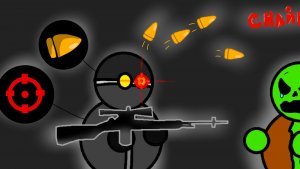 Сделал игру про зомби шутер в покет код 🎮
