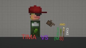 TIMA VS MELON AND CAKE(MS) | melon sandbox