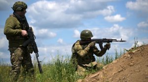 Контрактники отработали стрельбу на полигоне. Лучшее видео из зоны СВО