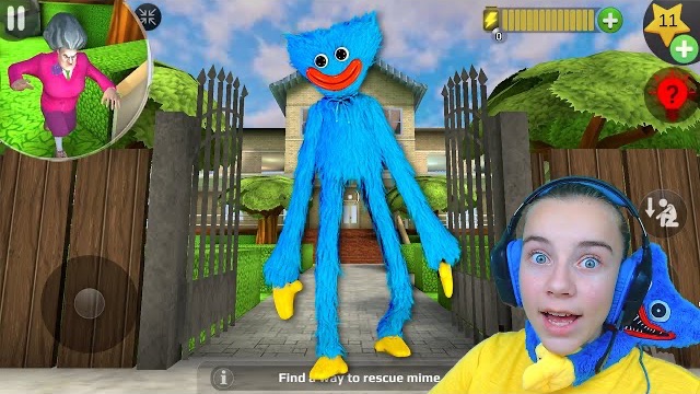 ХАГИ ВАГИ ВХОДИТ в ДОМ МИСС ТИ Злая Учительница Scary Teacher 3D смотреть онлайн
