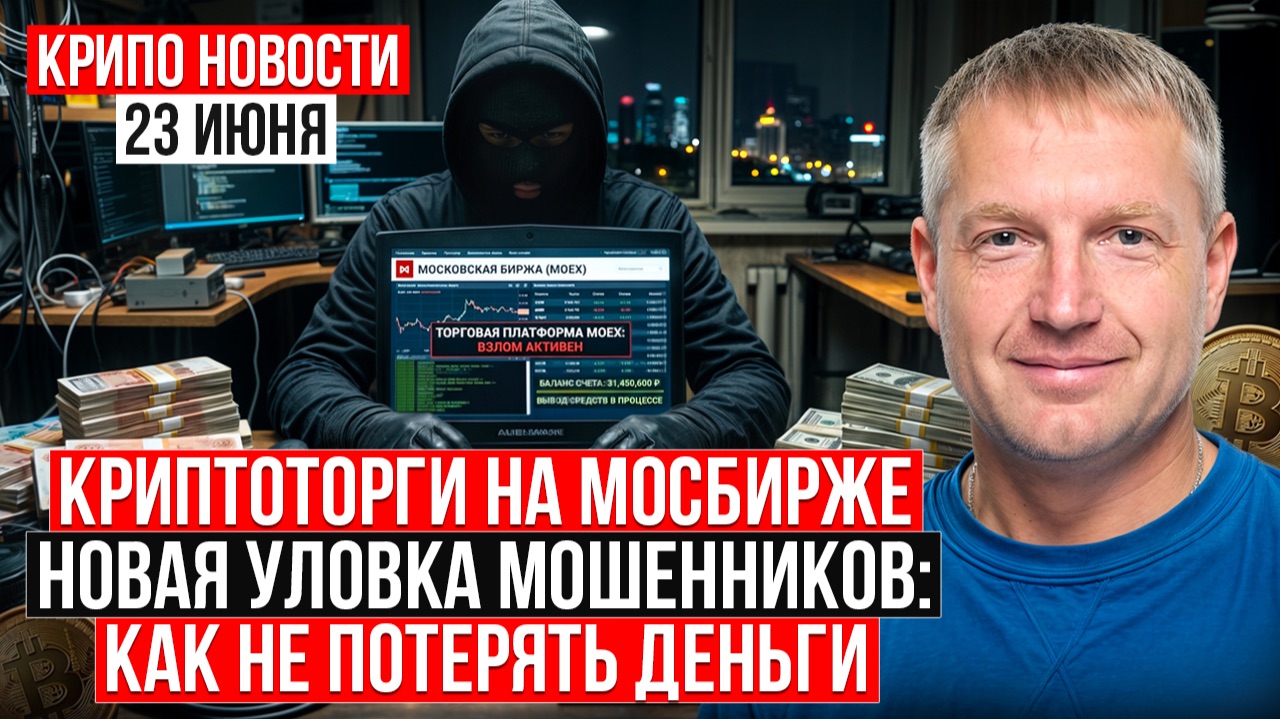‼️ ГЛАВНЫЕ КРИПТО-НОВОСТИ 23 ИЮНЯ ‼️ смотреть онлайн