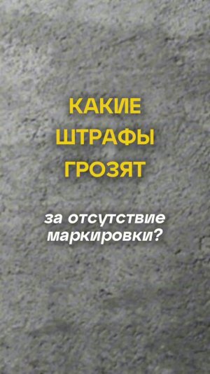 Какие штрафы грозят за отсутствие маркировки?