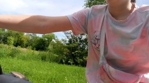 двухдневный влог у бабушки/жара/лето👍💕❤️☀️☀🌞