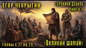 Егор Чекрыгин «Хроники Дебила» (книга 3) «Великий Шаман» (главы с 27 по 29)