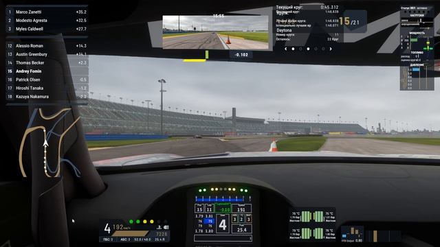 Project Motor Racing.(2.0.0.6) Карьера, прохождение. Дайтона. 2026.06.23