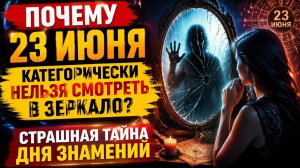 Почему 23 июня категорически нельзя смотреть в зеркало.