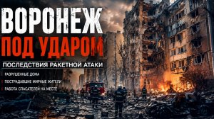 Последствия ракетной атаки на Воронеж.