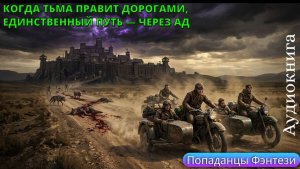 Аудиокнига Фэнтези «Когда тьма правит дорогами, единственный путь — через ад». Эмоции зашкаливают!