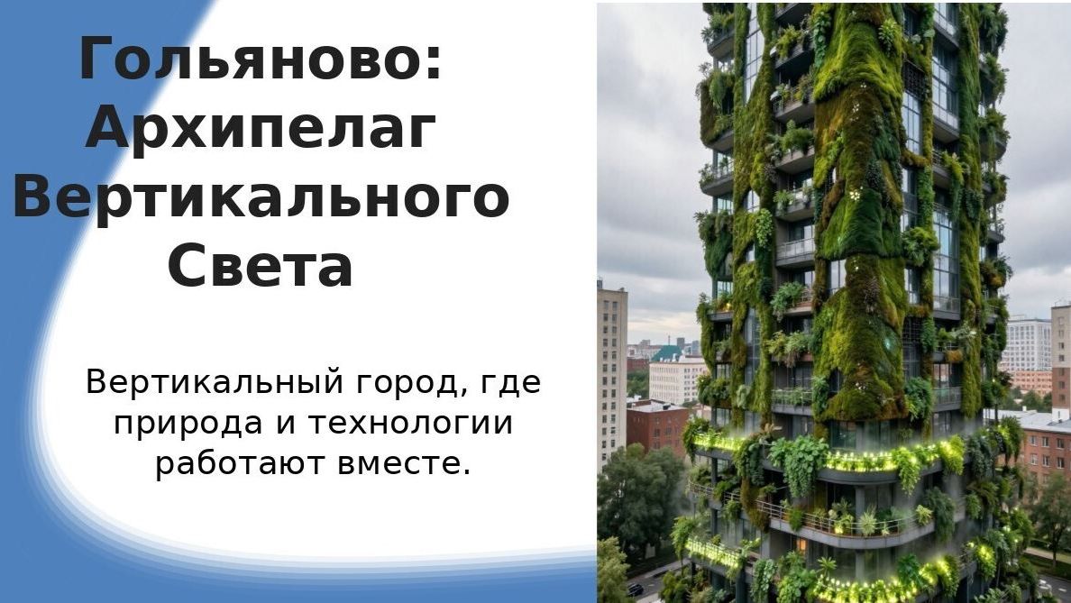 Ярослава Смирнова. Гольяново. Архипелаг будущего