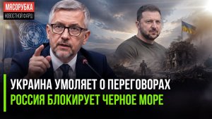 Зеленскому вдруг захотелось перемирия || Киев испугался морской блокады