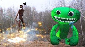 Сиреноголовый против Джамбо Джош из гарден оф бан бан. Garten of banban