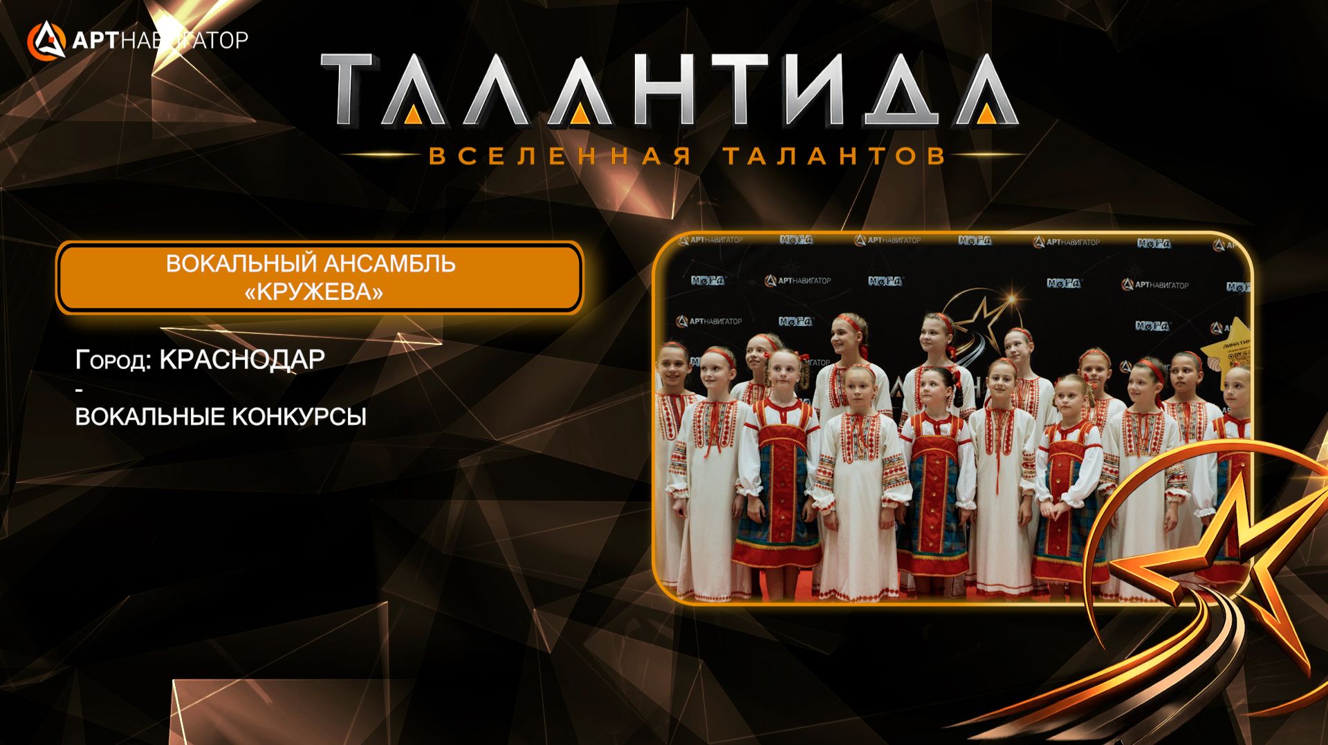 Вокальный ансамбль «Кружева» ТАЛАНТИДА