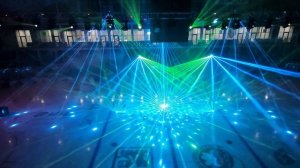 Лазерное beam show и лазерная анимация для ледовых площадок