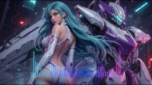 2101 — Neon Angel Protocol ｜ Cyberpunk Synthwave AI Music Video ｜ Anime Mecha Future-(1080p25)