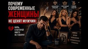 Почему современные женщины не ценят мужчин - боль, о которой никто не говорит